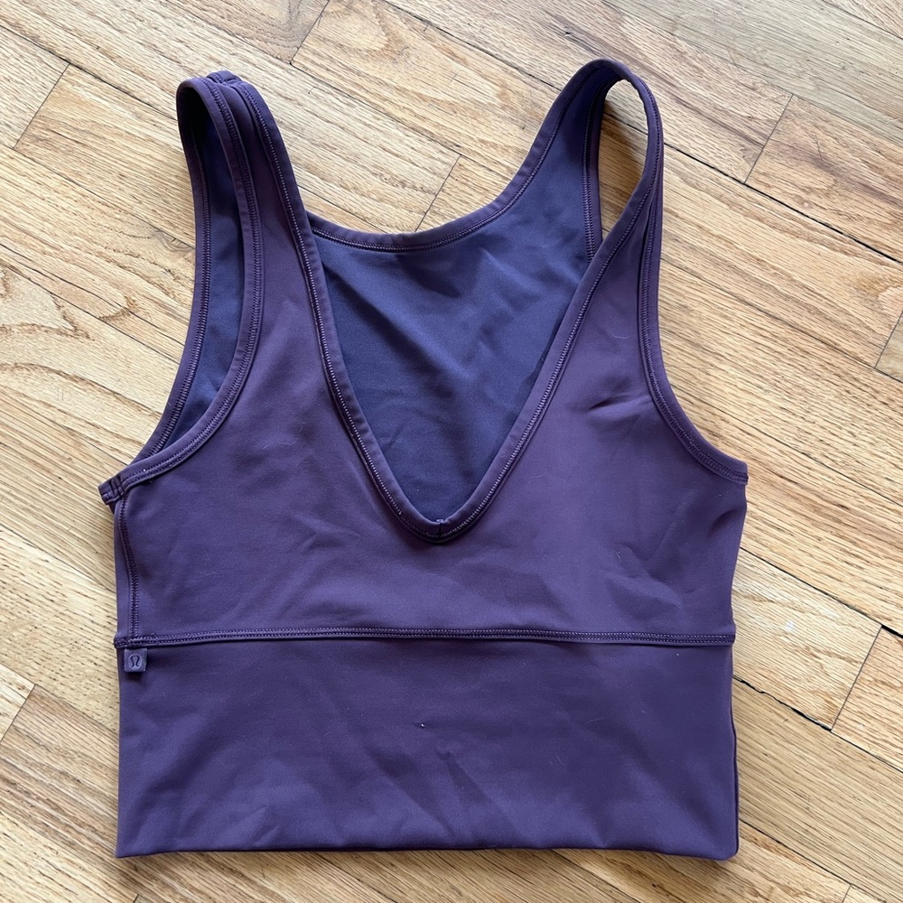 Lululemon crop top worn once size 4